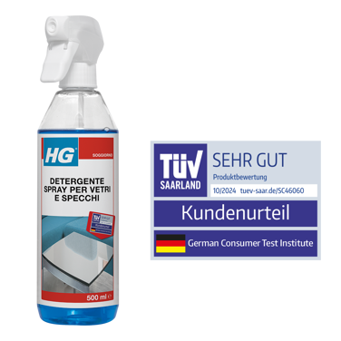 HG detergente spray per vetri e specchi HG detergente spray per vetri e specchi